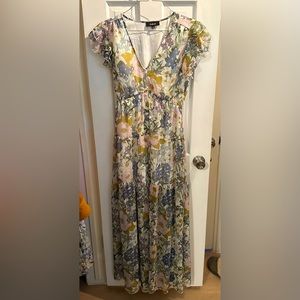 Floral maxi dress